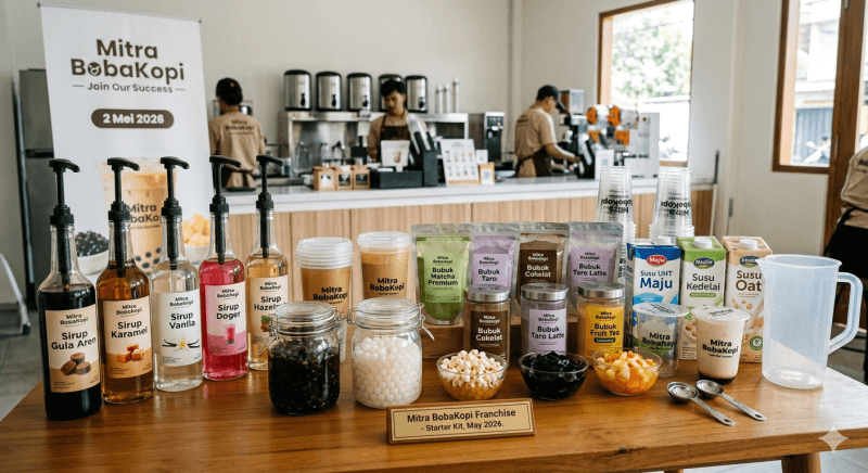 Bahan Minuman untuk Franchise yang Wajib Disiapkan