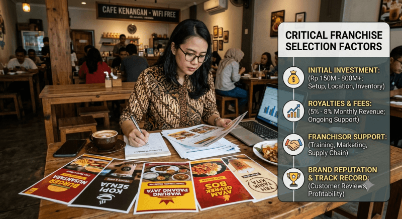 Cara Buka Franchise Kuliner Indonesia