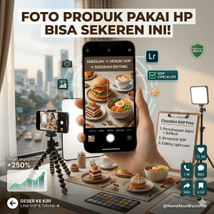 Cara Foto Produk Makanan Pakai HP Biar Terlihat Profesional