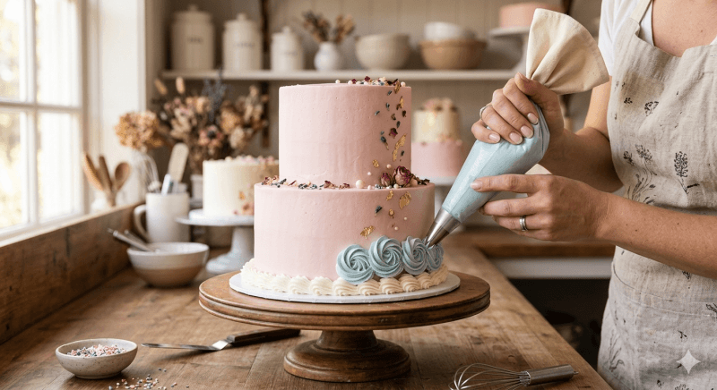 Cara Membuat Buttercream Stabil dan Tidak Mudah Lumer