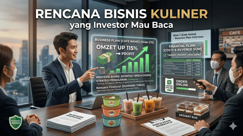 Cara Membuat Rencana Bisnis Kuliner Sederhana yang Investor Mau Baca