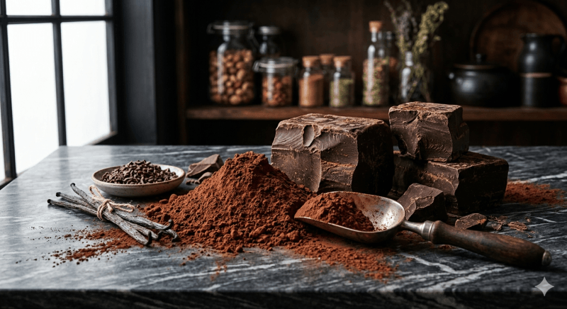 Cocoa Powder Dark Chocolate Perbedaan untuk Baking