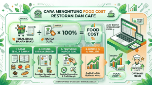 Cara Menghitung Food Cost Restoran & Kafe