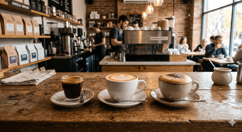 Perbedaan Jenis Minuman Kopi Espresso, Latte, dan Cappuccino