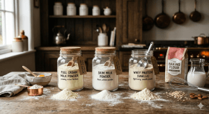 Perbedaan Susu Bubuk Full Cream, Skim, dan Whey