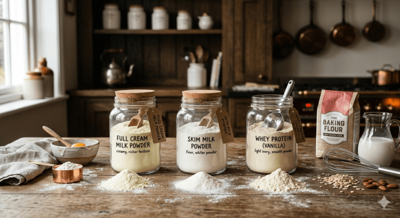 Perbedaan Susu Bubuk Full Cream, Skim, dan Whey