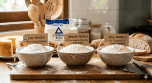 Perbedaan Tepung Protein Rendah, Sedang, dan Tinggi