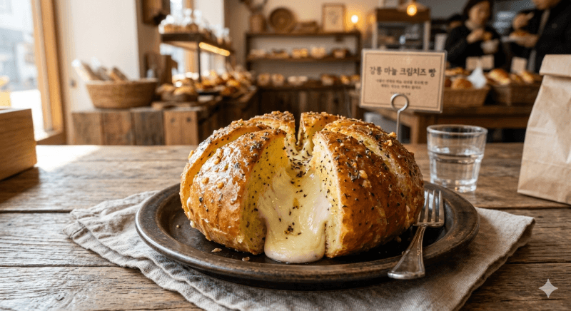 Resep Korean Garlic Bread Viral dan Creamy