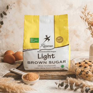 Ricoman Light Brown Sugar 1Kg