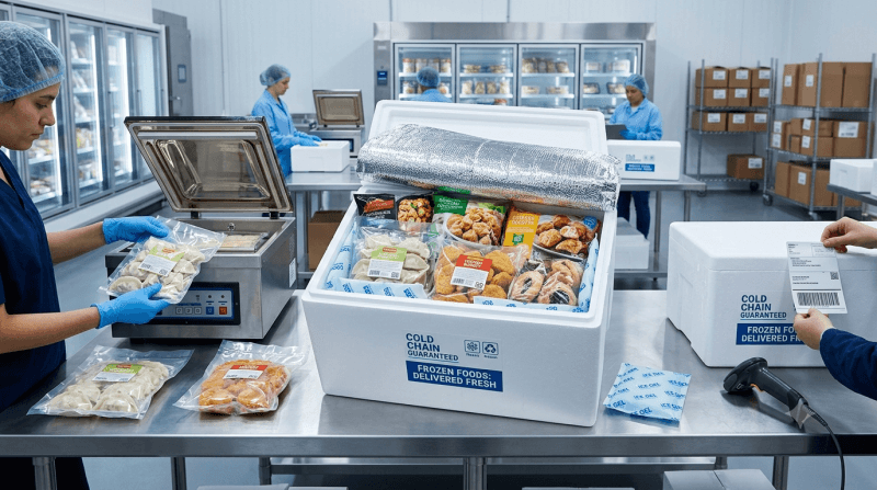 Cara Packing Frozen Food untuk Pengiriman yang Aman Praktis