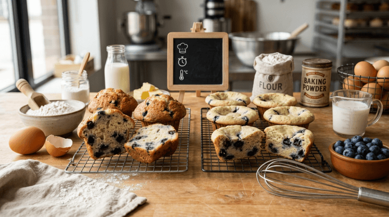 Mengapa Muffin Tidak Mengembang