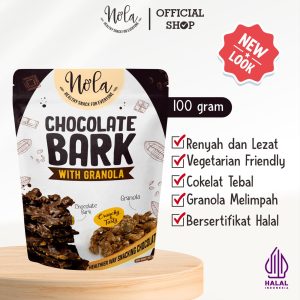 Chocolate Bark With Granola