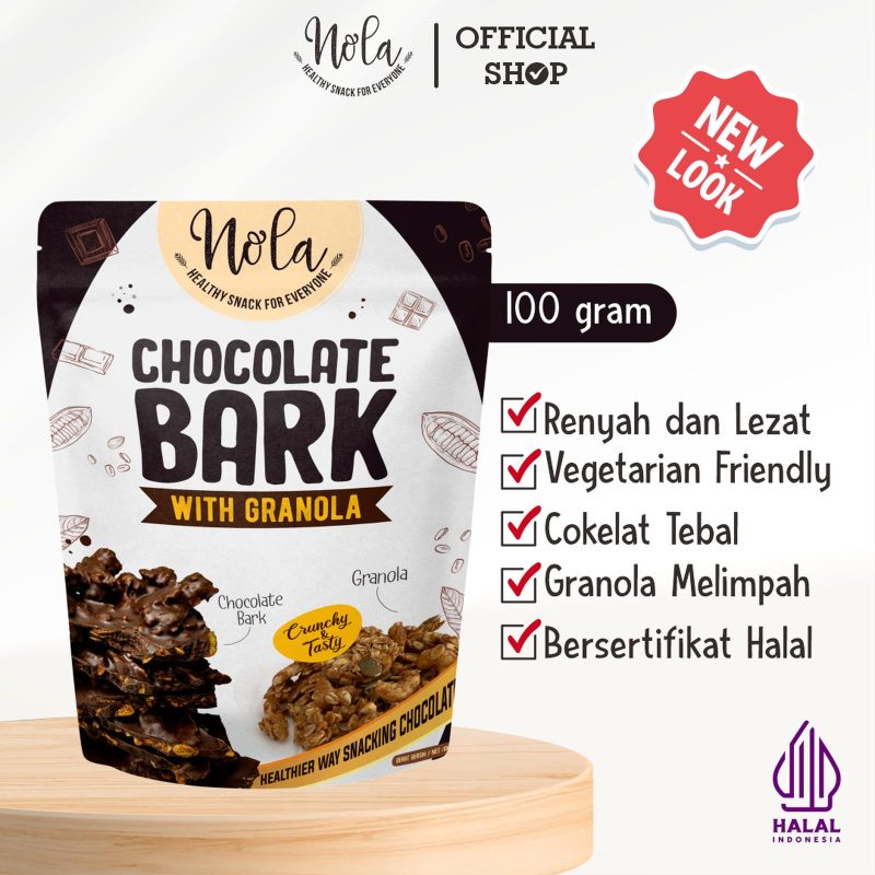 Chocolate Bark With Granola
