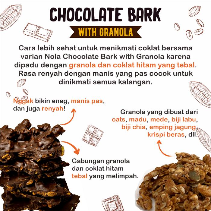 Chocolate Bark With Granola