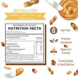 Nola Granola Chips Peanut Butter