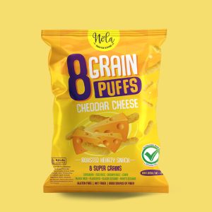 Nola 8 Grain Puffs Cheddar Cheese