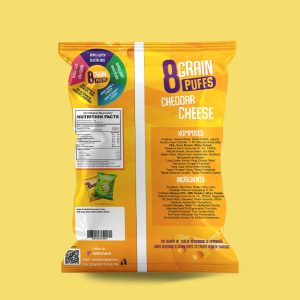 Nola 8 Grain Puffs Cheddar Cheese