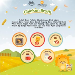Nola 9 Grain Puffs Chicken Broth Rasa Kaldu Ayam