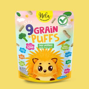 Nola 9 Grain Puffs Mix Veggies