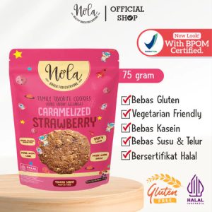 Nola Gluten Free Cookies Caramelized Strawberry
