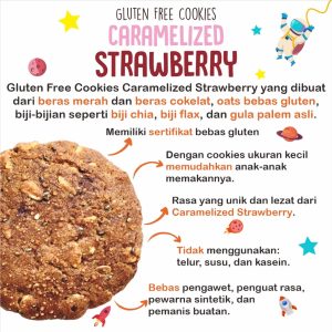Nola Gluten Free Cookies Caramelized Strawberry