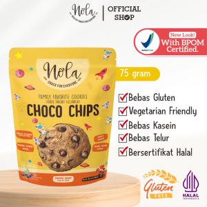 Nola Gluten Free Cookies Choco Chips