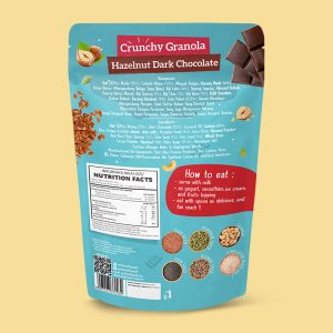 Crunchy Granola Hazelnut Dark Chocolate Verlin