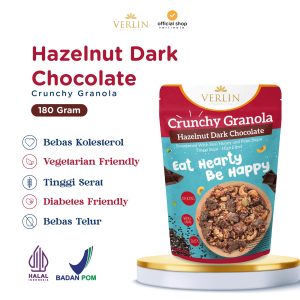Crunchy Granola Hazelnut Dark Chocolate Verlin