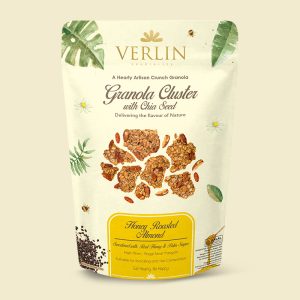 Granola Honey Roasted Almond Cluster Verlin
