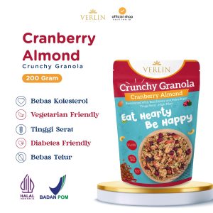 Granola Crunchy Cranberry Almond Verlin