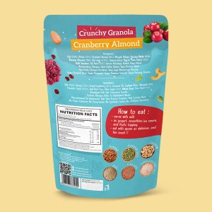Granola Crunchy Cranberry Almond Verlin